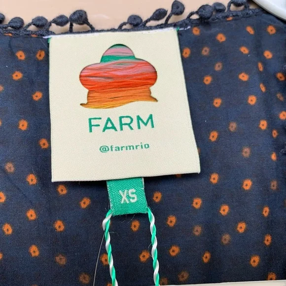 FARM RIO Mixed Patchwork Mini Dress (NWT) - Picture 13 of 14